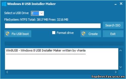 Windows 8 USB Installer Maker v.1.0.23.12