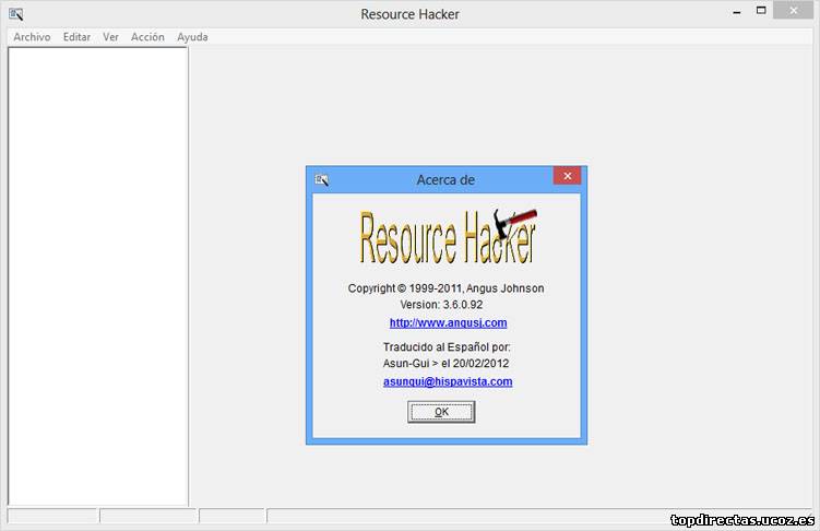 Resource Hacker 3.60 [Español]